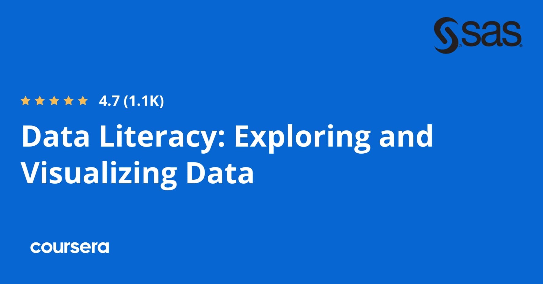 Data Literacy: Exploring and Visualizing Data