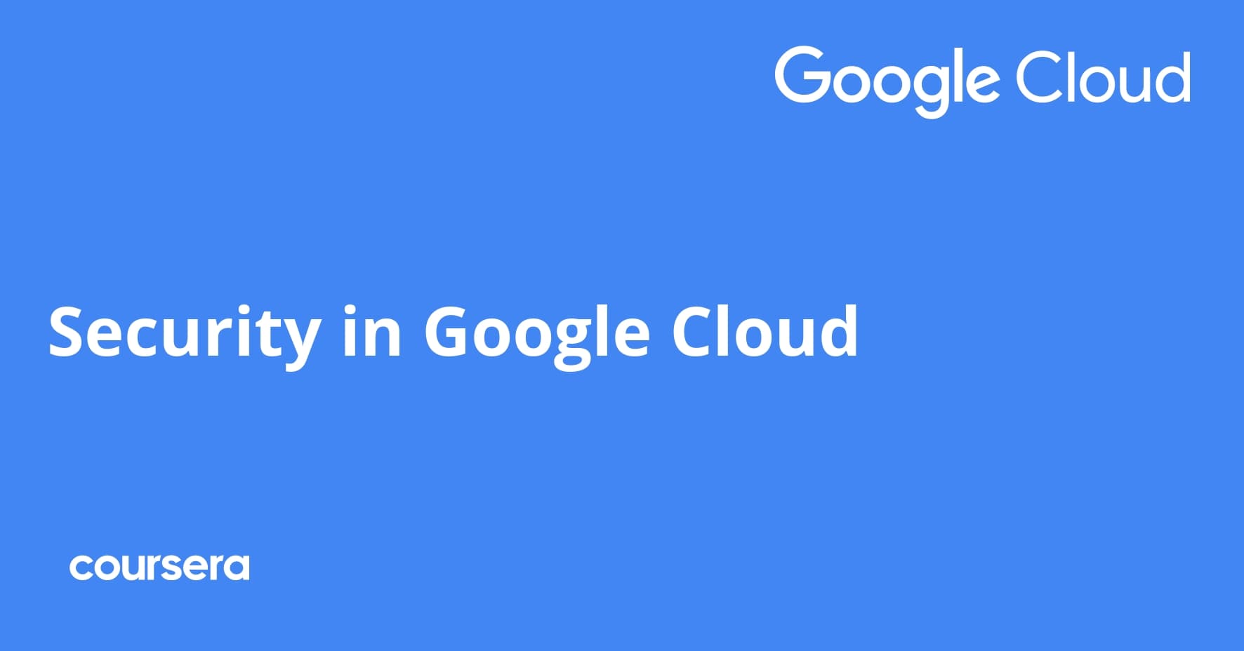 Security in Google Cloud