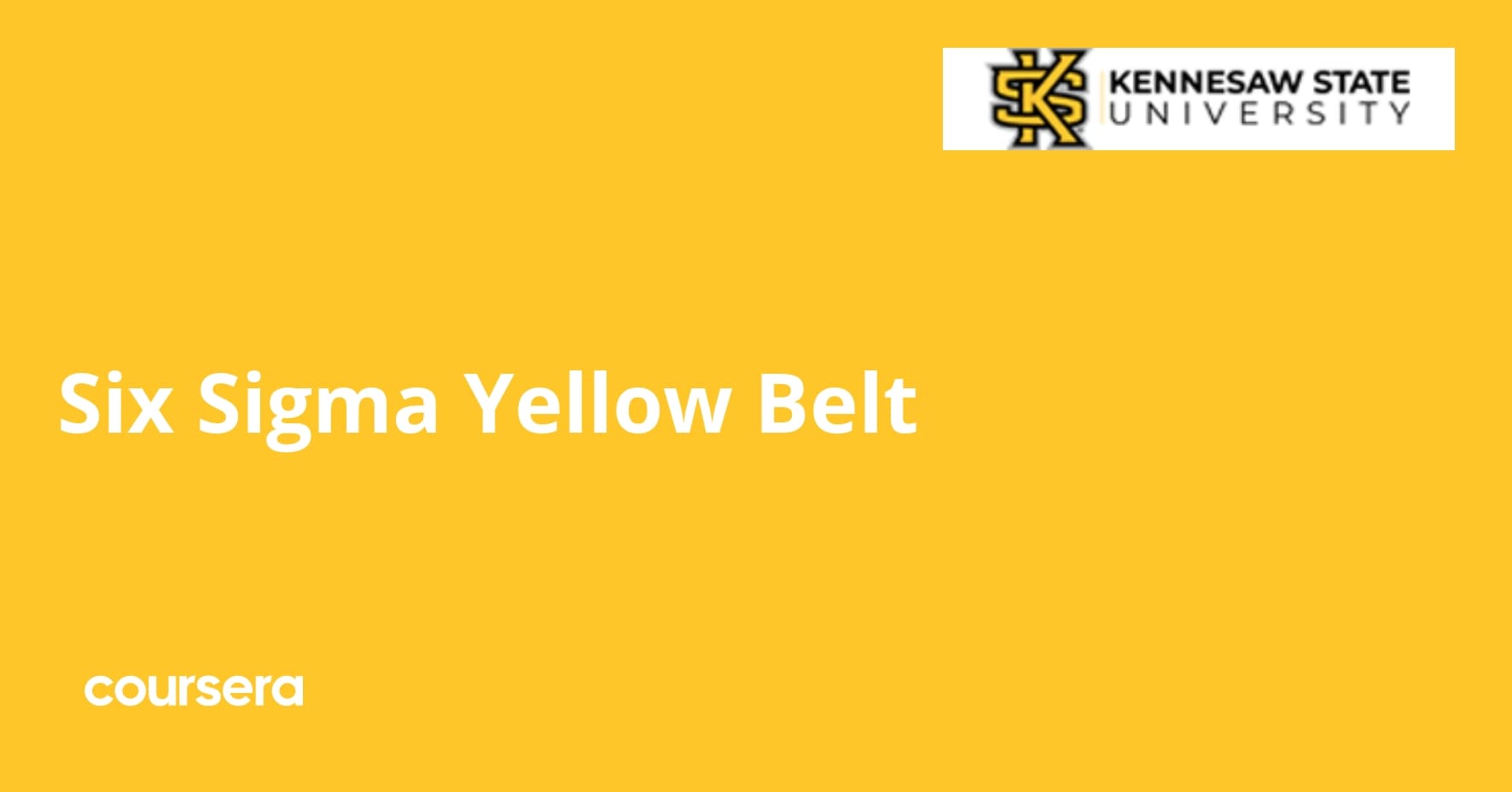 Six Sigma Yellow Belt