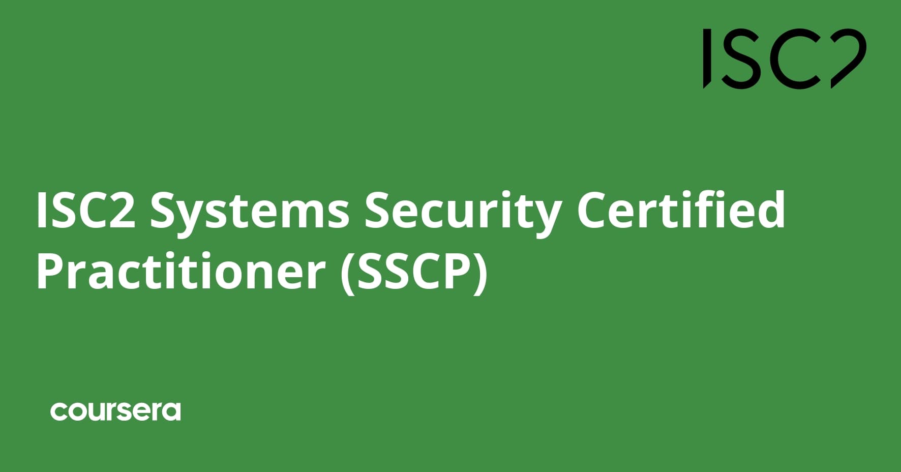 ISC2 Systems Security Certified Practitioner (SSCP)