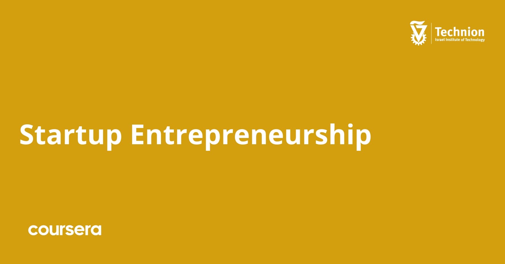 Startup Entrepreneurship
