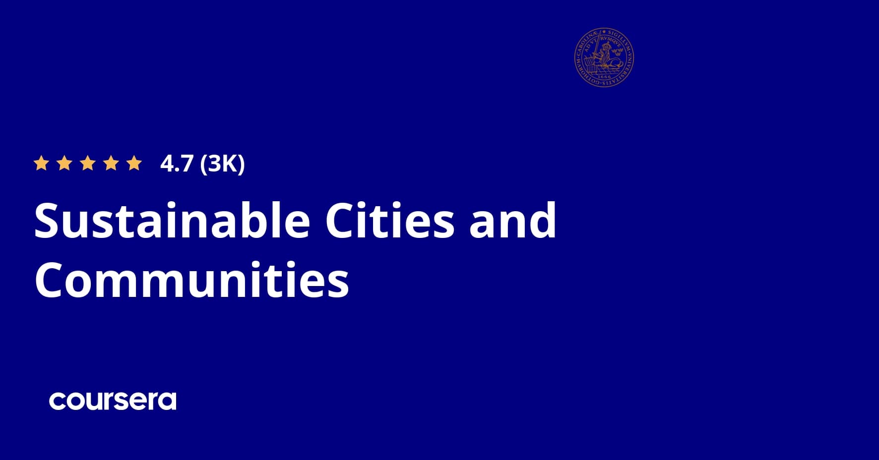 Sustainable Cities and Communities