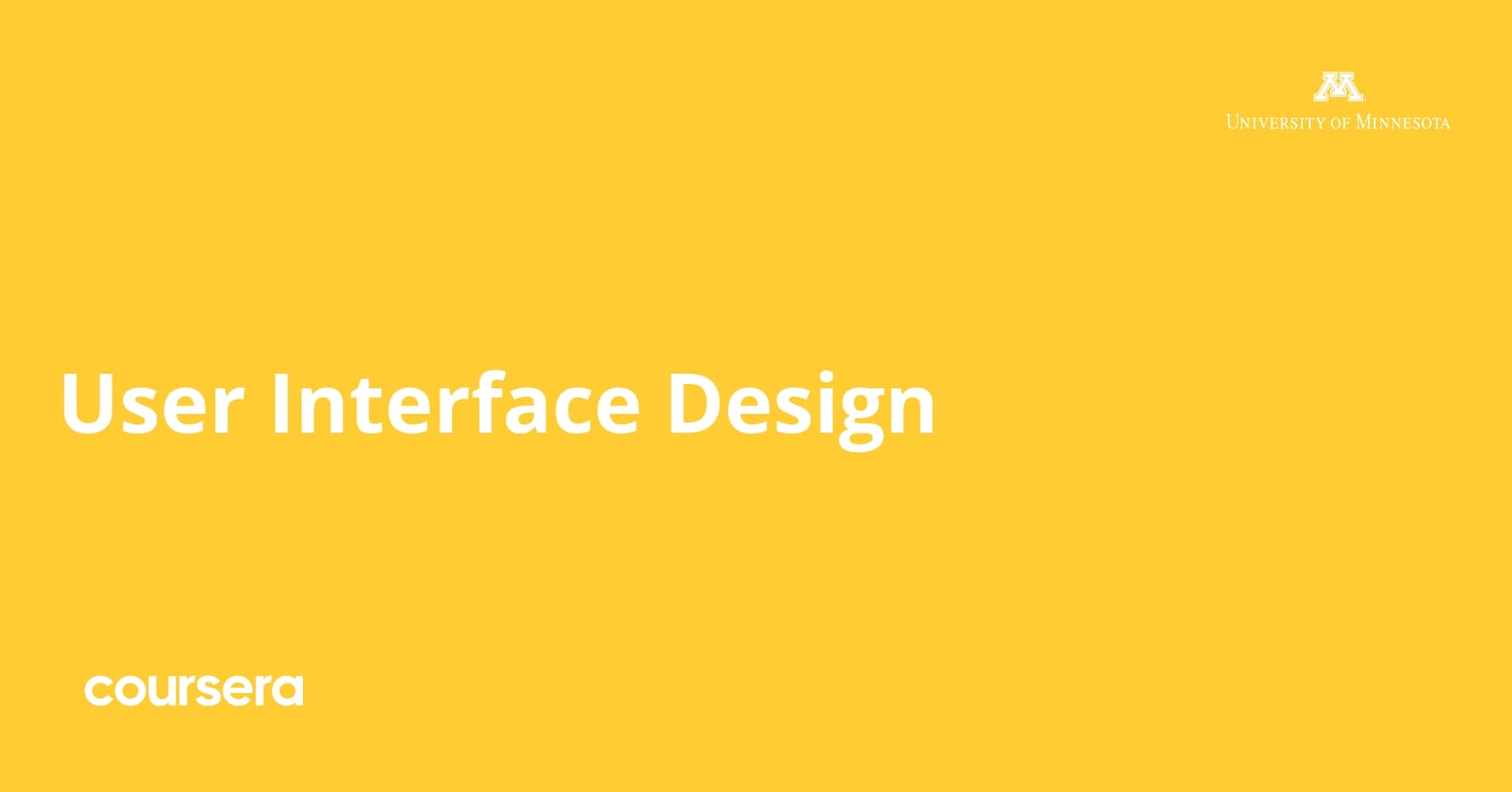 User Interface Design